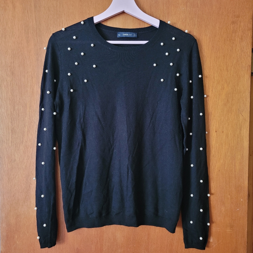 ZARA Pearl Sweater